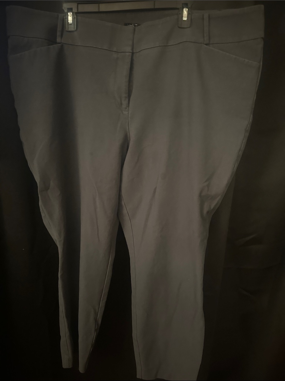 LOFT Marisa Pants in Dark Gray sz 22